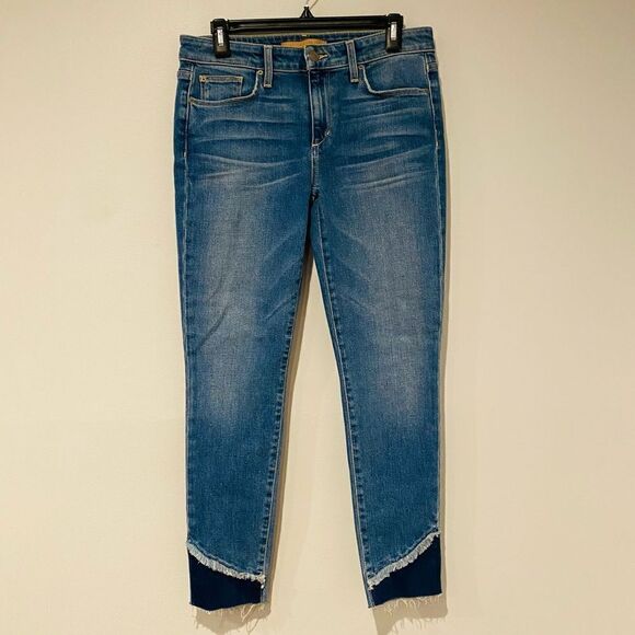 Joe's Jeans The Icon Shadow Fray Skinny Ankle Jeans Size 29 - Picture 2 of 7